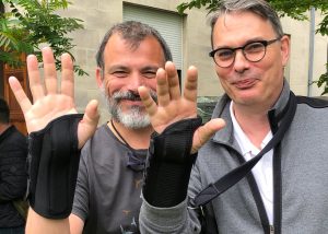 Below....Giovanni Marsicano (left) and Stéphane Oliet (right) from The International Astrocyte Club…